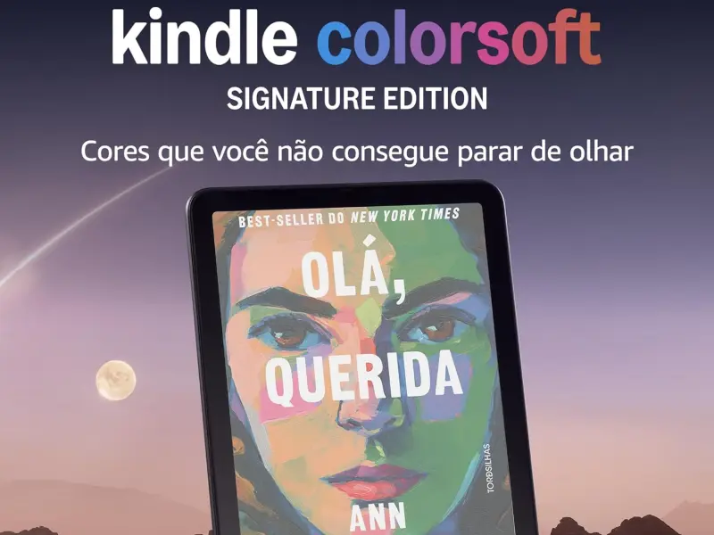 Kindle Colorsoft Signature Edition 32GB cor preta metálica
