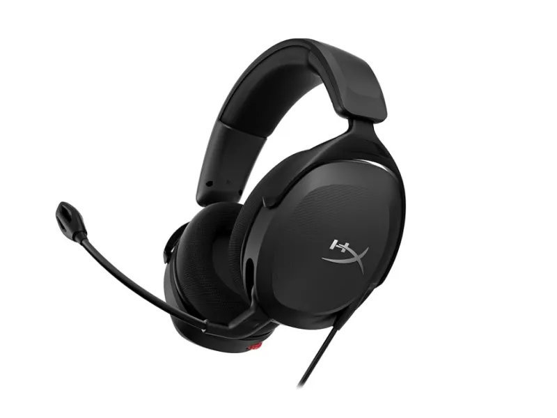 HyperX Cloud Stinger 2 Core headset gamer preto com slider de aço e mic swivel